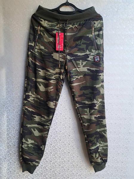 Штаны спорт Giang (M-3XL) 611 khaki-brown (деми)