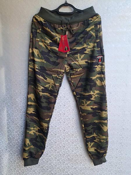 Штаны спорт Giang (M-3XL) 615 khaki-yellow (деми)