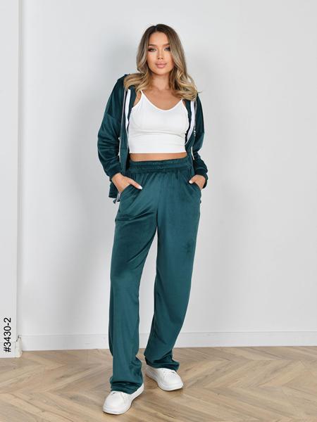 Костюм спорт OdesaOpt (44-48) 3430-2 green (деми)