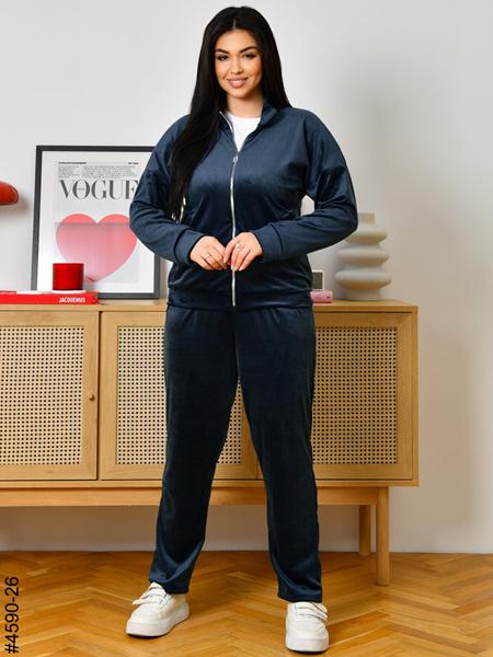 Костюм спорт OdesaOpt (48-52) 4590-26 navy (деми)