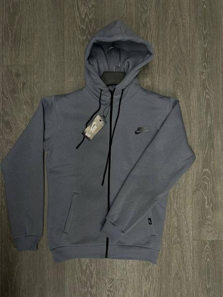Кофта спорт MirWear (M-3XL) MW146-122 d.grey (зима)