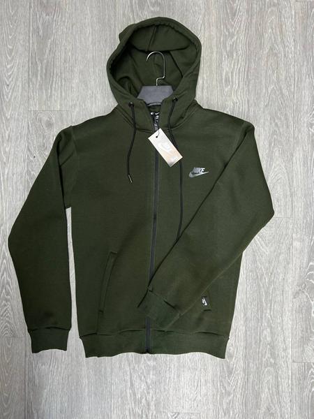 Кофта спорт MirWear (M-3XL) MW149-122 khaki (зима)