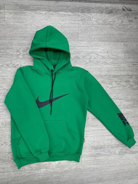 Худи MirWear (M-3XL) MW339-99 green (зима)