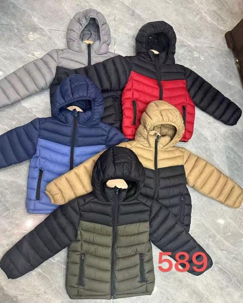 Куртка ChicWear (130-170) 589 black-red (деми)