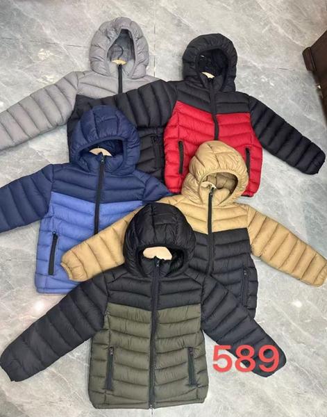 Куртка ChicWear (130-170) 589 black-khaki (деми)