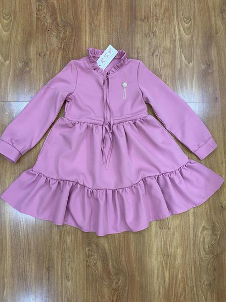 Платье RSV (128-152) 190 pink (деми)