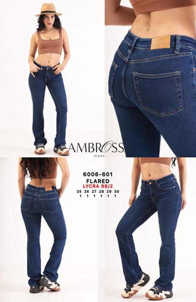 Джинсы Maxim Jeans (25-30) 6006-601 blue (деми)