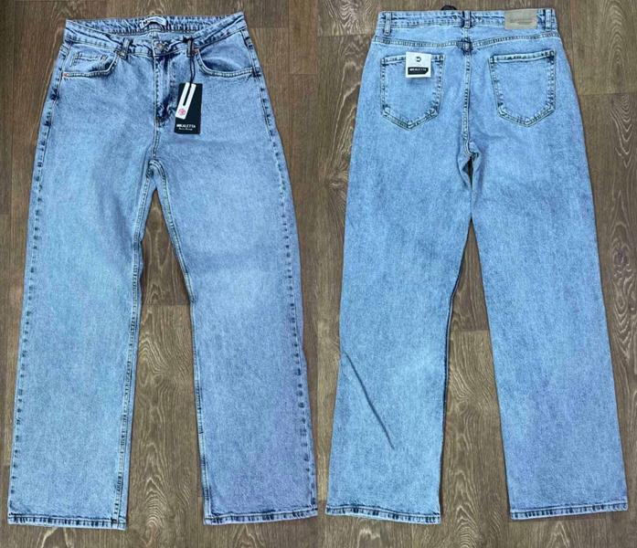 Джинсы Maxim Jeans (29-34) 18040 l.blue (деми)