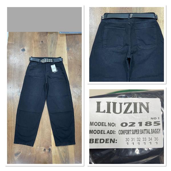 Джинсы Maxim Jeans (30-36) 02185 black (деми)