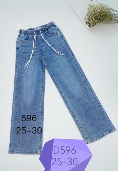 Джинсы NewJeans (25-30) D596 blue (деми)