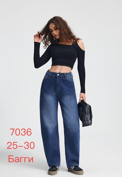 Джинсы NewJeans (25-30) 7036 blue (деми)