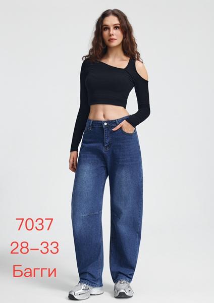 Джинсы NewJeans (28-33) 7037 blue (деми)