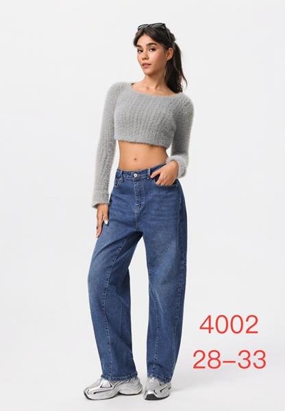 Джинсы NewJeans (28-33) 4002 blue (деми)