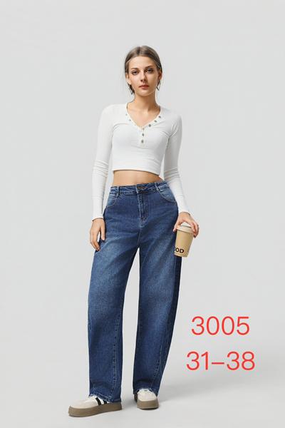 Джинсы NewJeans (31-38) 3005 blue (деми)