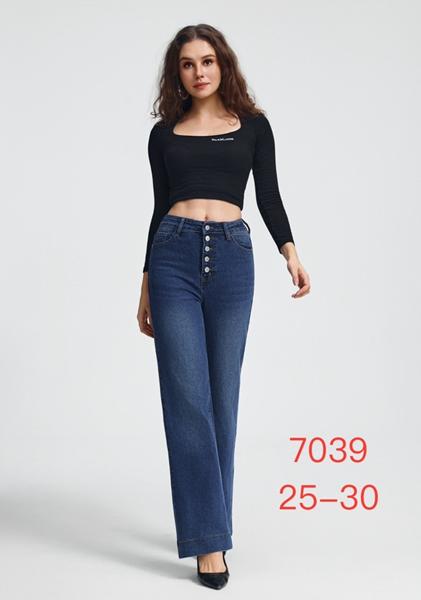 Джинсы NewJeans (25-30) 7039 blue (деми)