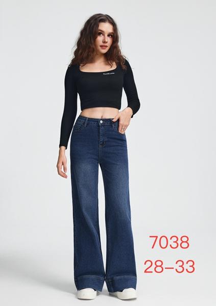 Джинсы NewJeans (28-33) 7038 blue (деми)