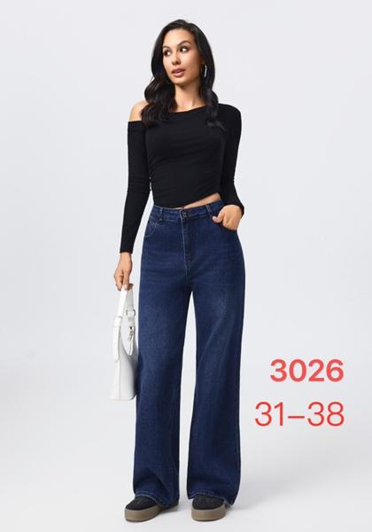Джинсы NewJeans (31-38) 3026 navy (деми)