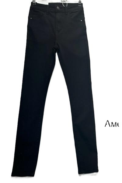 Джинсы NewJeans (25-30) 079 black (деми)