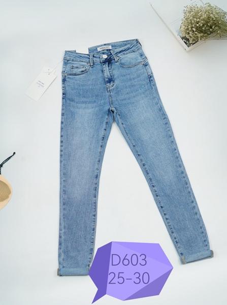 Джинсы NewJeans (25-30) D603 l.blue (деми)