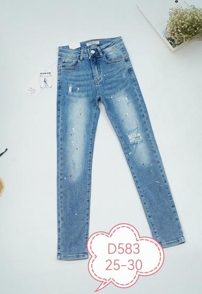 Джинсы NewJeans (25-30) D583 blue (деми)