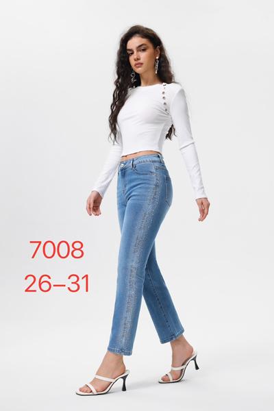Джинсы NewJeans (26-31) 7008 l.blue (деми)