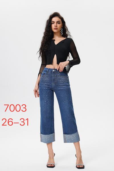 Джинсы NewJeans (26-31) 7003 navy (деми)