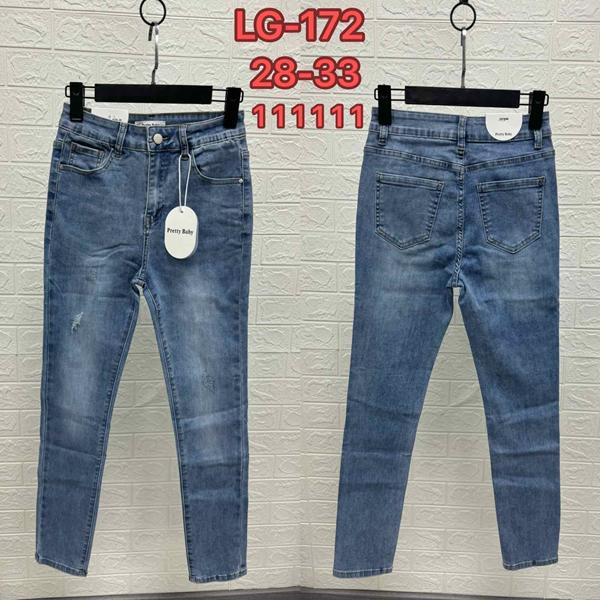 Джинсы NewJeans (28-33) LG172 blue (деми)