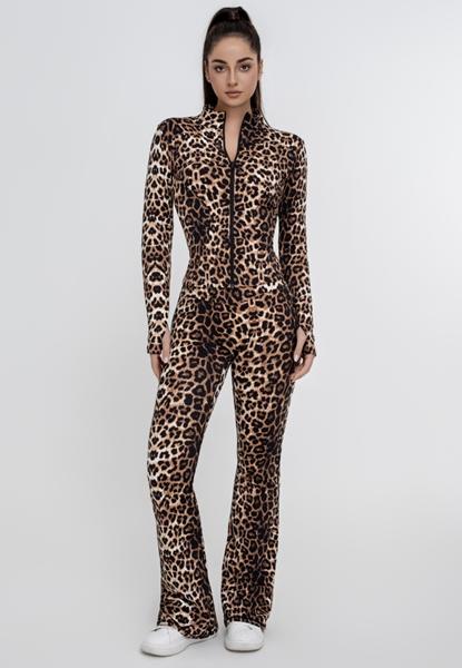 Комбинезон NewJeans (S-XL) J0017 brown (деми)