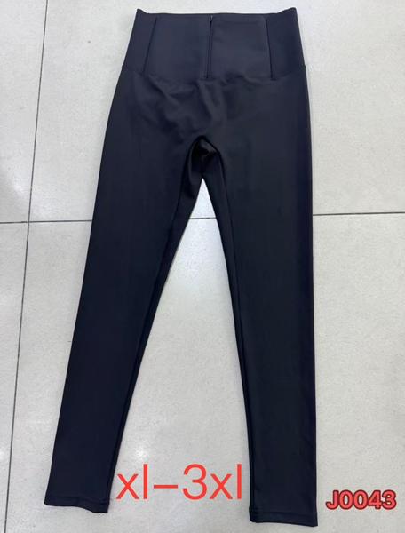 Лосины NewJeans (XL-3XL) J0043 black (деми)