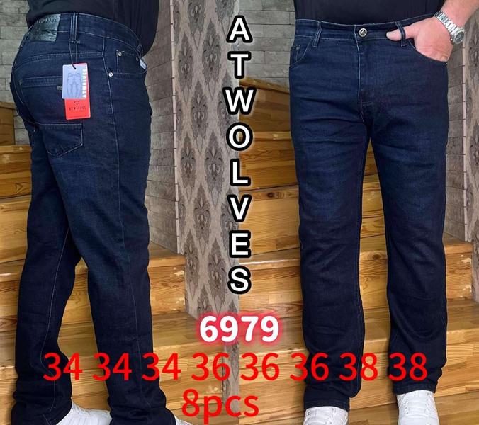 Джинсы Resalsa (34-38) 6979 navy (деми)