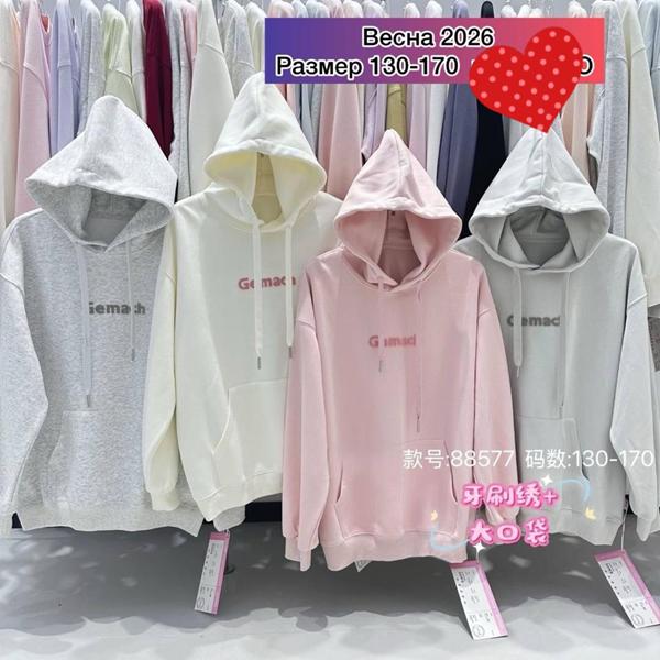 Худи Meloria (130-170) 88577 l.beige (деми)