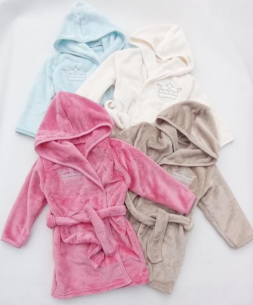 Халат Meloria (98-140) ML3267 pink (зима)