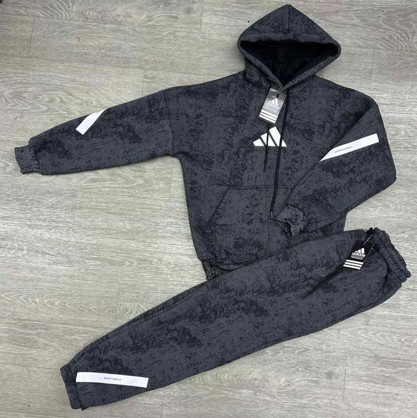 Костюм спорт MirWear kids (9-13) NW130-1040-2 grey-white (зима)