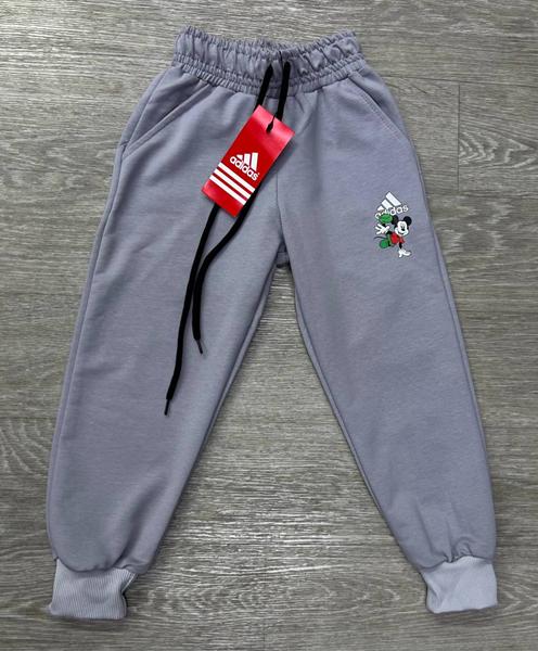 Штаны спорт MirWear kids (4-8) NW358-273-1 l.grey (деми)