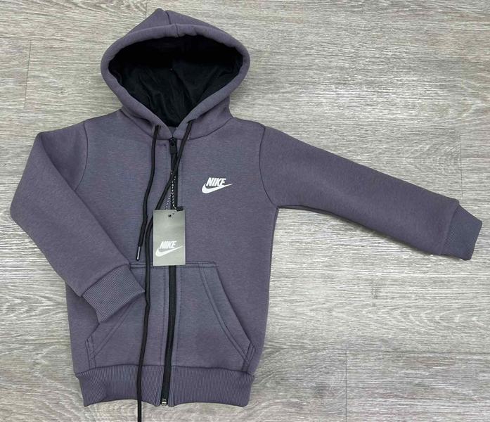 Кофта спорт MirWear kids (9-13) NW8-1037-2 d.grey (зима)