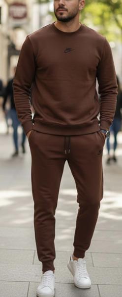 Костюм спорт Zalov (46-54) ZW1195 brown (деми)