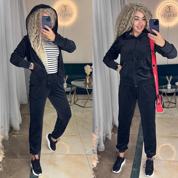 Костюм спорт Sofi Cor (42-50) 6047 black (деми)