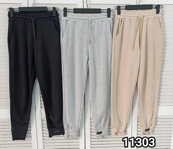 Штаны спорт MMC clothes (S-XL) 11303 beige (деми)