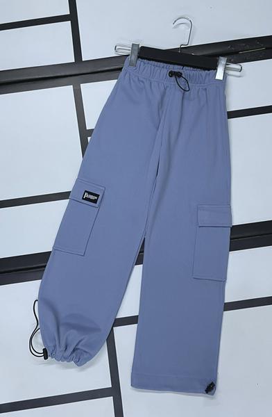 Штаны спорт Kosmy (104-128) K250 blue (деми)