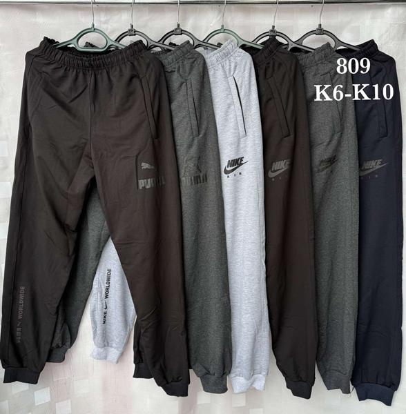 Штаны спорт Shon (46-54) K10 navy (деми)