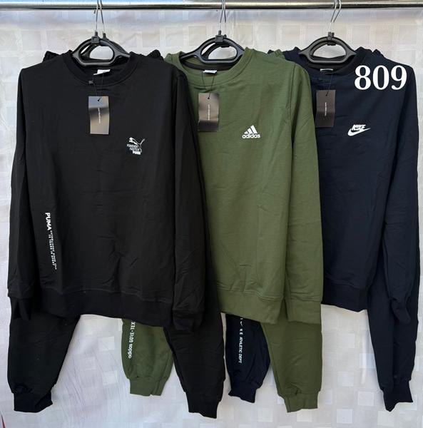 Костюм спорт Shon (46-54) S2034 green (деми)