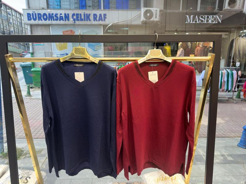 Свитер Julia (52-54) JL845 navy (деми)