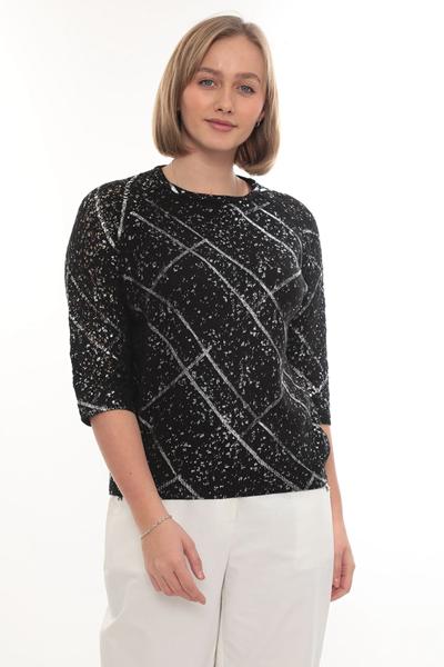 Свитер Julia (50-52) JL867 black (деми)