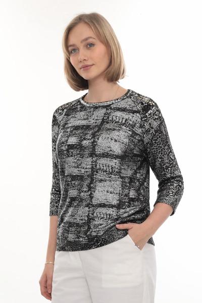 Свитер Julia (52-54) JL870 black (деми)