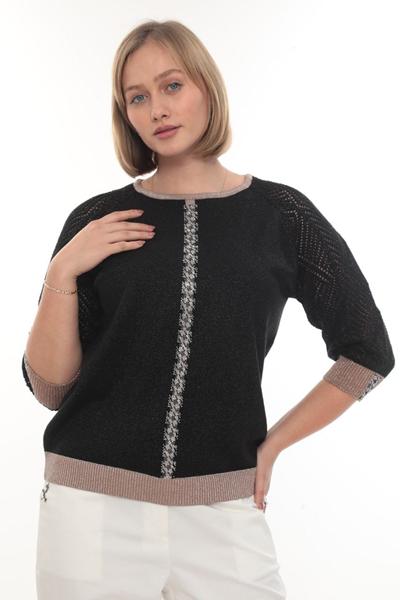 Свитер Julia (52-54) JL874 black (деми)