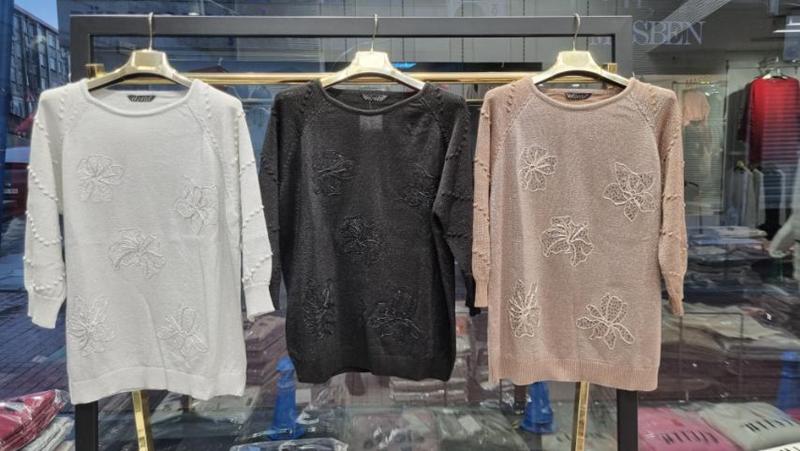 Свитер Julia (52-54) JL890 beige (деми)