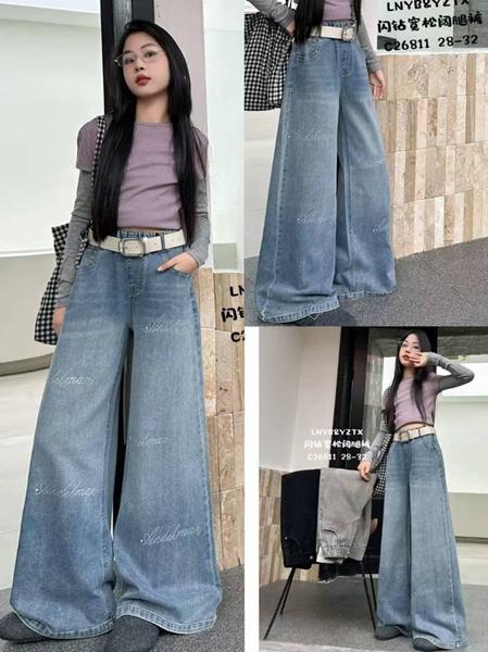 Джинсы Meloria (28-32) 26811 l.blue (деми)