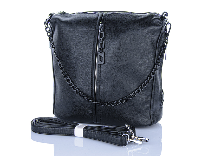 Сумка BIG clothes (26*24*8.5) 003-1 black (деми)