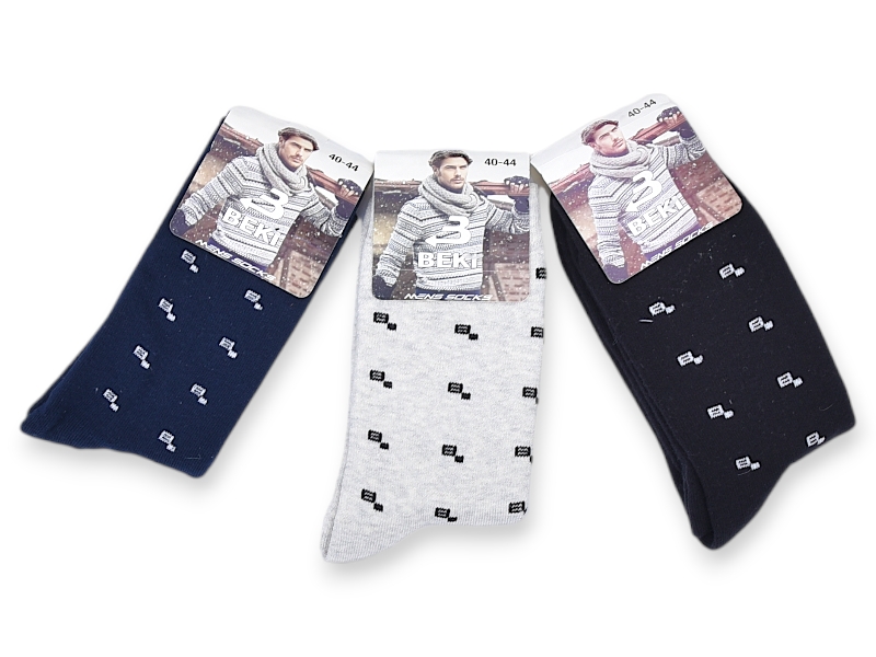Носки BIG clothes (40-44) 5014 mix (зима)