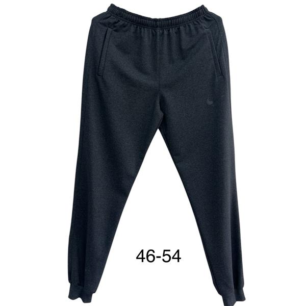 Штаны спорт TRAN (46-54) TR727 d.grey (деми)